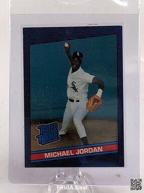 1993 Michael Jordan Rated Rookie Baseball Card, Chicago White Sox